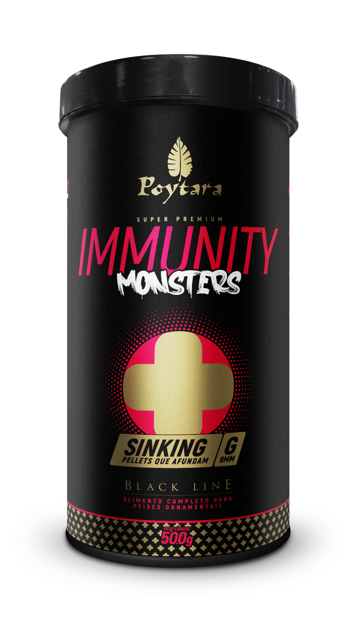 Poytara - Immunity Monsters Sinking Black Line - Alimentação para
